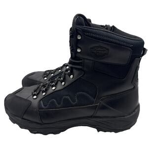 Harley Davidson Roland 6" Motorcycle Boots Side Zip D93078 Mens 13M Black